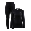 Craft  Core Warm Baselayer black  Női termál szett