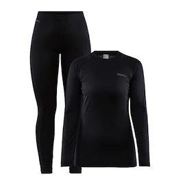 Craft Core Warm Baselayer black Női termál szett