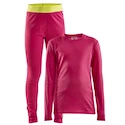 Craft  Core Warm Baselayer Junior pink  Gyermek termoszkészlet 110 cm