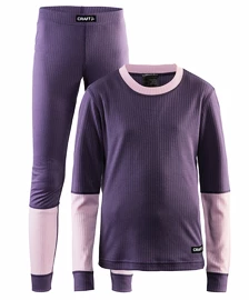 Craft Dětský termo set CraftBaselayer JR Girl Gyermek termoszkészlet