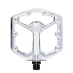 Crankbrothers  Stamp 7 Large High Polish Silver Platform pedálok