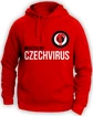 Czech Virus  Unisex Red Férfi-melegítőfelső