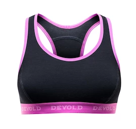 Devold Double Bra Black Női melltartó