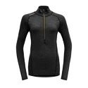 Devold  Running Woman Zip Neck Anthracite Női melegítőfelső