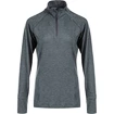 Endurance  Core X1 Elite Melange Midlayer Black Melange Női melegítőfelső