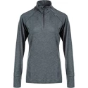 Endurance  Core X1 Elite Melange Midlayer Black Melange Női melegítőfelső