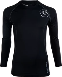 Endurance  Crosbyton Compression LS Black Férfipóló