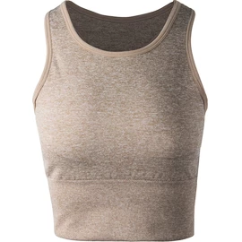 Endurance Flowee Seamless Sports Bra Warm Taupe Női melltartó