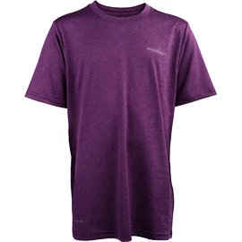 Endurance Parbin Unisex Melange SS Tee Purple Gyerekpóló