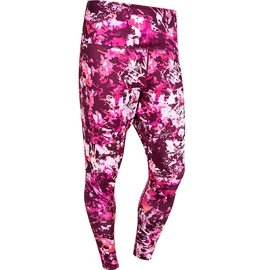 Endurance Q Luca Printed Long Tights Pink Női leggings