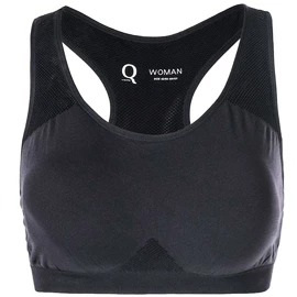 Endurance Q Rosa Medium Support Seamless Bra Black Női melltartó