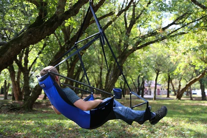 Eno  Lounger Hanging Chair Purple/Teal  Függőágy