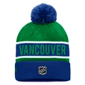 Fanatics  Authentic Pro Game & Train Cuffed Pom Knit Vancouver Canucks  Téli sapka