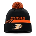 Fanatics  Authentic Pro Locker Room Cuffed Pom Knit NHL Anaheim Ducks  Téli sapka