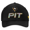 Fanatics  Authentic Pro Locker Room Structured Adjustable Cap NHL Pittsburgh Penguins   Férfibaseballsapka