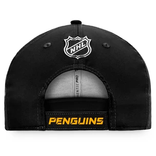 Fanatics  Authentic Pro Locker Room Structured Adjustable Cap NHL Pittsburgh Penguins   Férfibaseballsapka