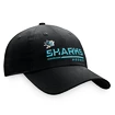 Fanatics  Authentic Pro Locker Room Unstructured Adjustable Cap NHL San Jose Sharks  Férfibaseballsapka