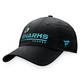 Fanatics Authentic Pro Locker Room Unstructured Adjustable Cap NHL San Jose Sharks Férfibaseballsapka