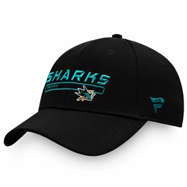 Fanatics Authentic Pro Rinkside Structured Adjustable NHL San Jose Sharks Baseballsapka