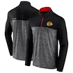 Fanatics Iconic Defender 1/4 Zip Mens Iconic Defender 1/4 Zip Chicago Blackhawks Férfi-melegítőfelső L