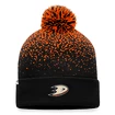 Fanatics Iconic Gradiant Iconic Gradiant Beanie Cuff with Pom Anaheim Ducks  Téli sapka