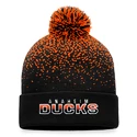 Fanatics Iconic Gradiant Iconic Gradiant Beanie Cuff with Pom Anaheim Ducks  Téli sapka