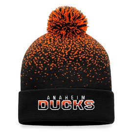 Fanatics Iconic Gradiant Iconic Gradiant Beanie Cuff with Pom Anaheim Ducks Téli sapka