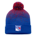 Fanatics Iconic Gradiant Iconic Gradiant Beanie Cuff with Pom New York Rangers  Téli sapka