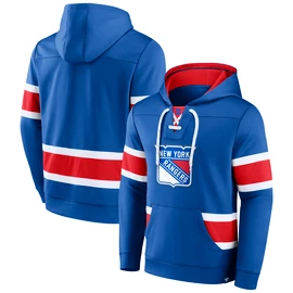 Fanatics Iconic NHL Exclusive Mens Iconic NHL Exclusive Pullover Hoodie New York Rangers Férfi-melegítőfelső