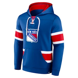 Fanatics  Mens Iconic NHL Exclusive Pullover Hoodie New York Rangers Férfi-melegítőfelső