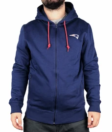 Fanatics Oversized Split Print Zip Thru Hoodie NFL New England Patriots Férfi-melegítőfelső