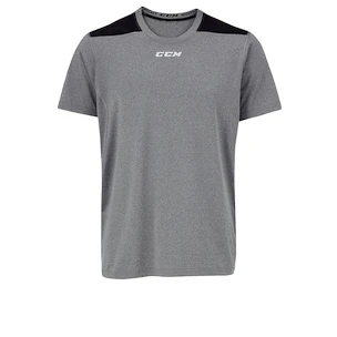 Férfipóló CCM  Premium Tech Tee   S, fekete