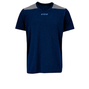 Férfipóló CCM  Premium Tech Tee   S, fekete