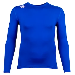 Férfipóló Warrior  Compression LS Senior XXL, narancssárga