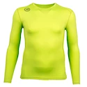 Férfipóló Warrior  Compression LS Senior XXL, narancssárga