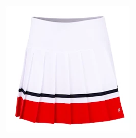 Fila  Skort Sabine White/Fila Red Női szoknya