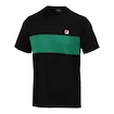 Fila  T-Shirt Bosse Black/Green Jacket Férfipóló