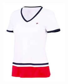 Fila T-Shirt Elisabeth White/Fila Red Női póló