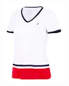 Fila  T-Shirt Elisabeth White/Fila Red Női póló M