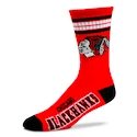 For Bare Feet  4 Stripes Crew NHL Chicago Blackhawks  Zokni EUR 43-48