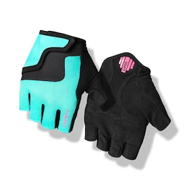 Giro Bravo Jr Screaming Teal/Neon Pink Kerékpáros kesztyű gyerekeknek