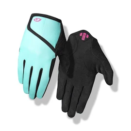 Giro DND Jr II Screaming Teal/Neon Pink Kerékpáros kesztyű gyerekeknek