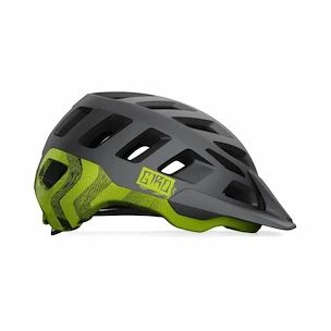 Giro   Radix Mat Metalic Black/Lime  Kerékpáros sisak M