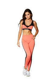 Gym Glamour Legíny vysoký pas oranžové Női leggings