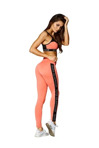 Gym Glamour  Legíny vysoký pas oranžové Női leggings XS