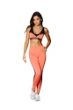 Gym Glamour  Legíny vysoký pas oranžové Női leggings XS