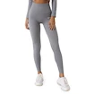 GymBeam  FLO Ribbed Leggings Grey Női leggings