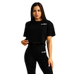 GymBeam  Limitless Cropped T-shirt Black Női ujjatlan póló