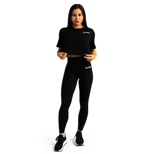 GymBeam  Limitless Cropped T-shirt Black Női ujjatlan póló