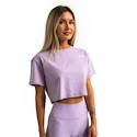 GymBeam  Limitless Cropped T-shirt Lavender Női ujjatlan póló